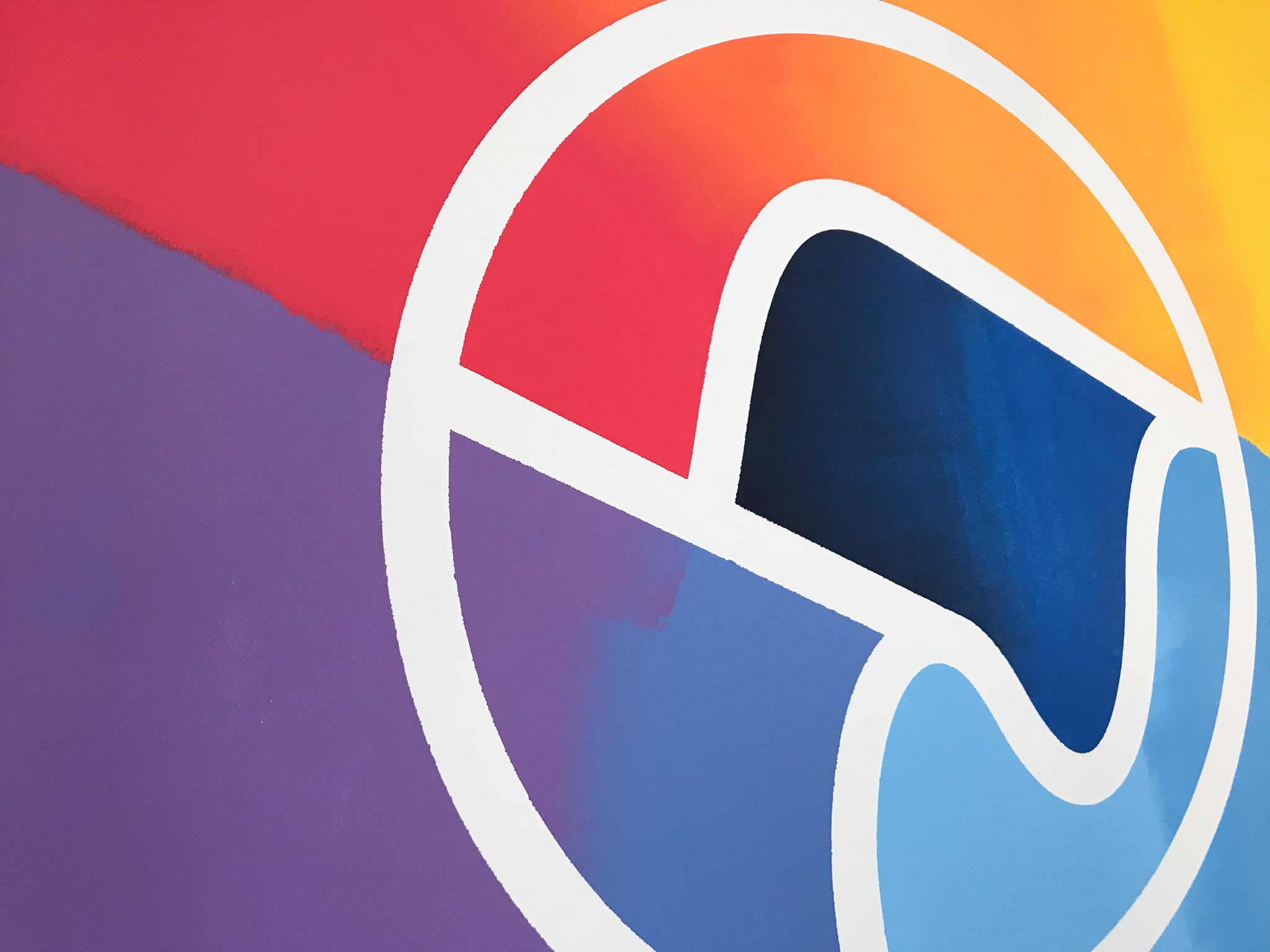 Manifold mural hand lettered by Hillery Powers